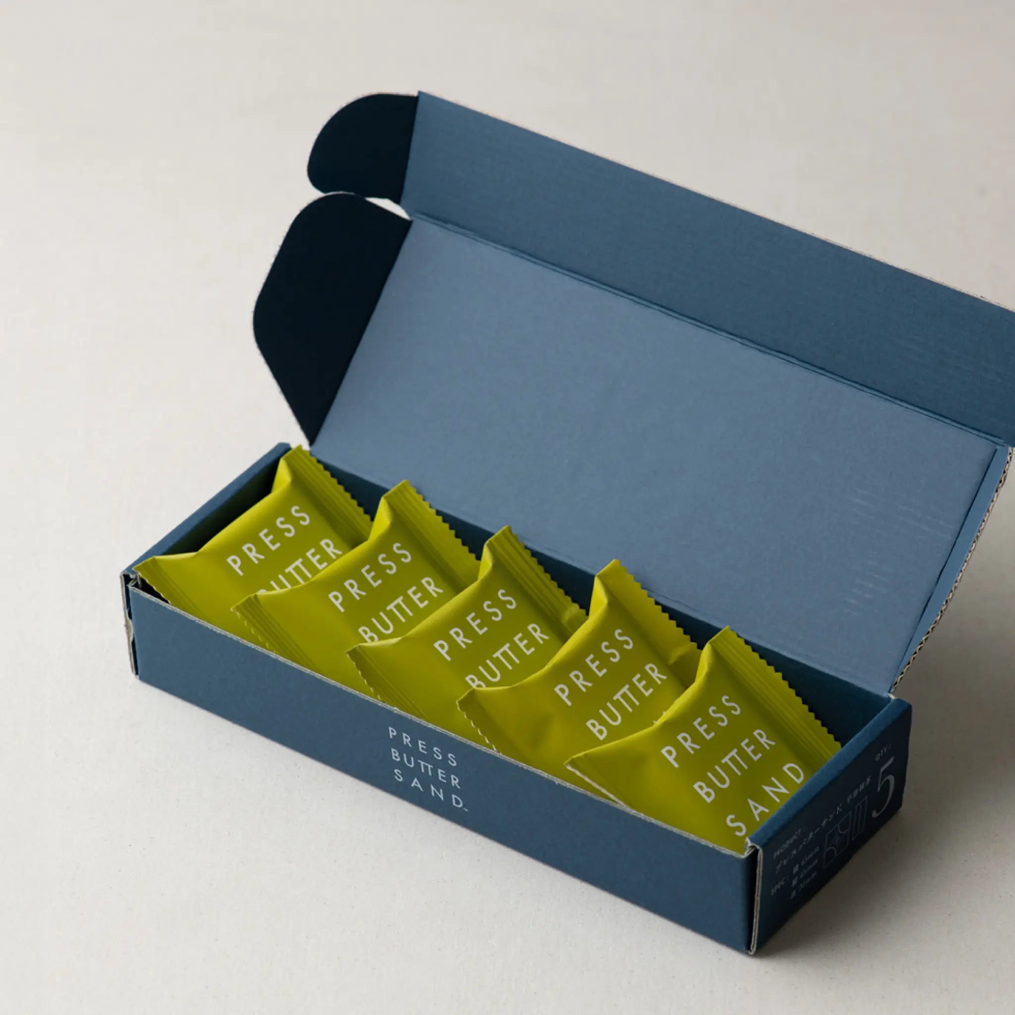 PRESS BUTTER SAND Matcha 5pc