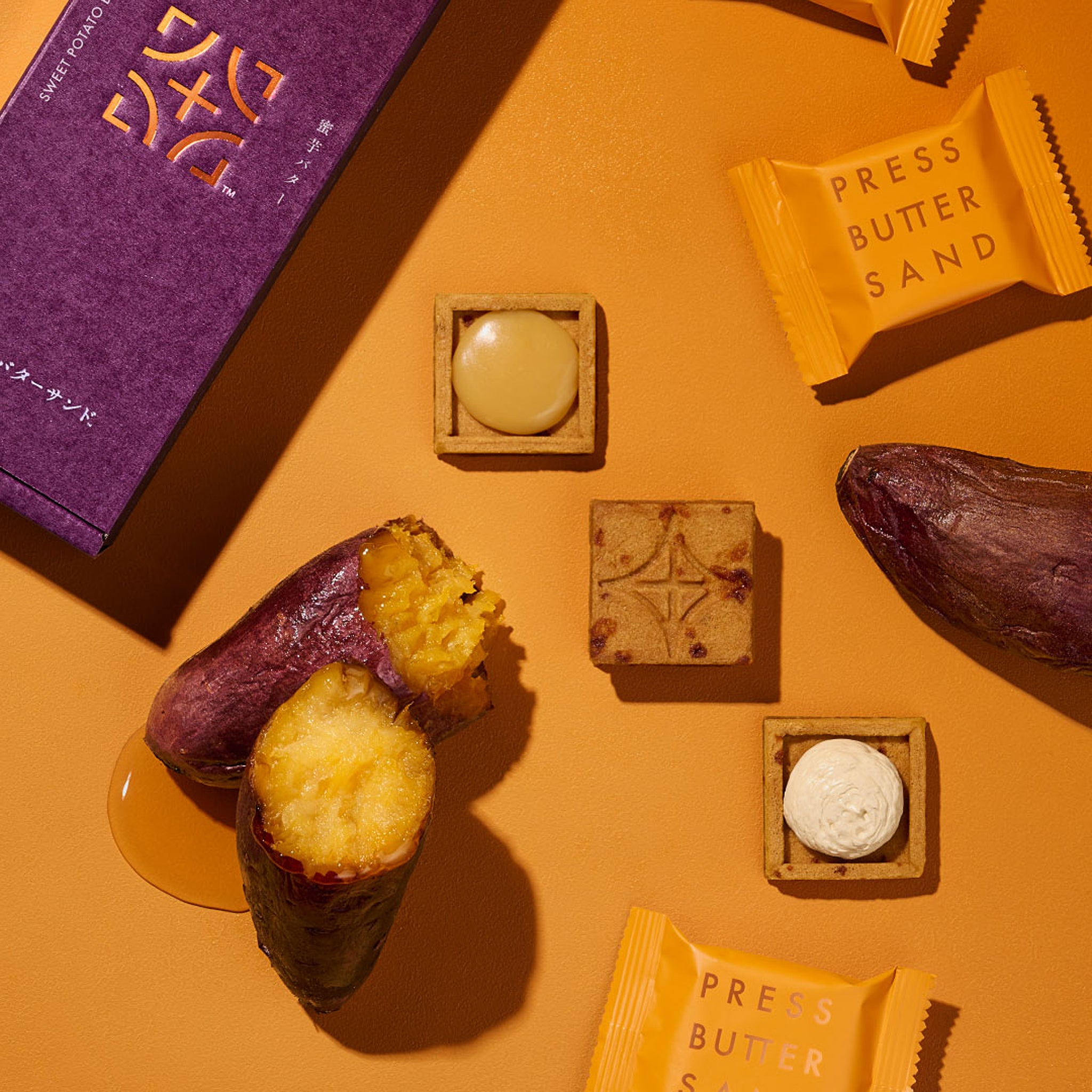 PRESS BUTTER SAND Sweet Potato Butter 5pc