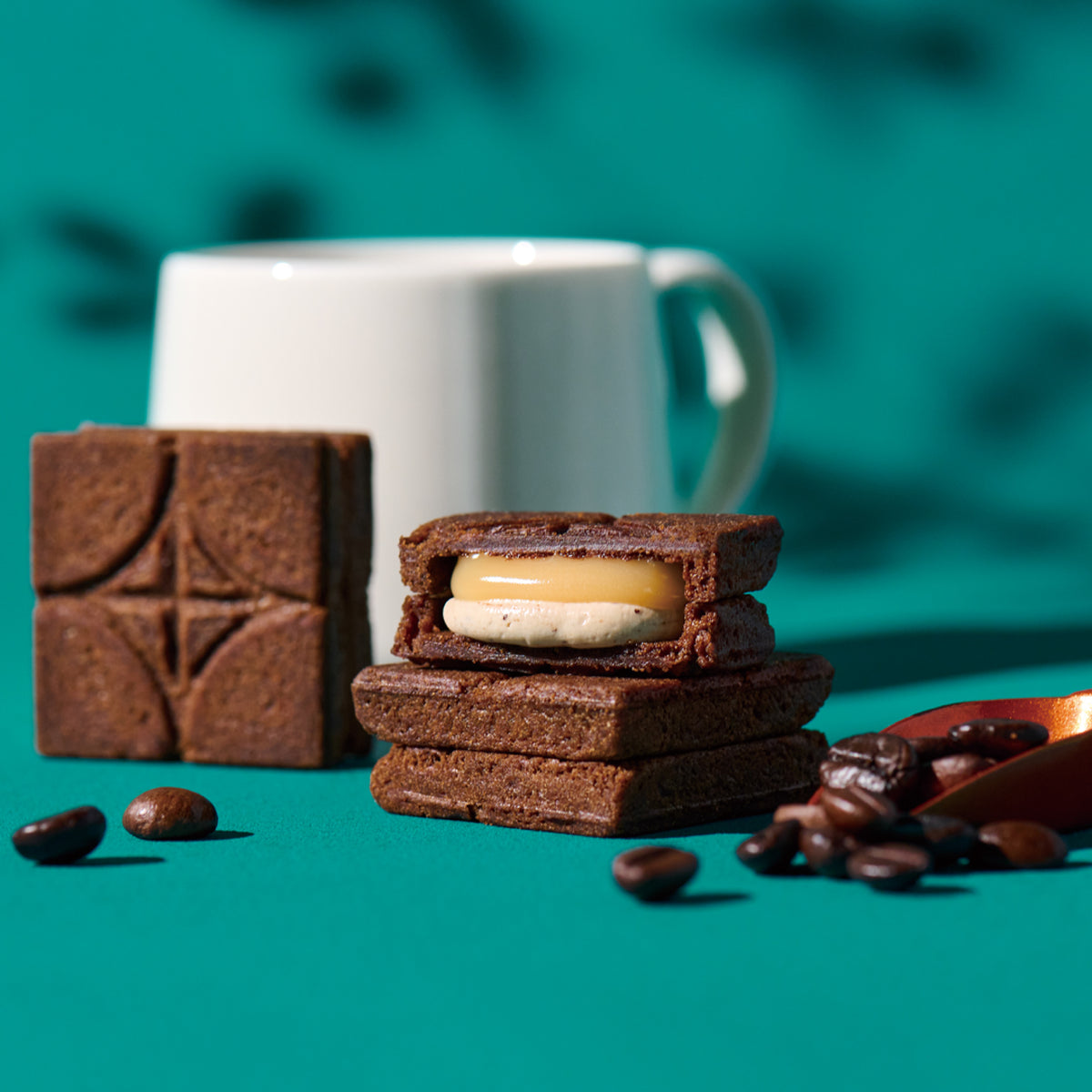 PRESS BUTTER SAND Coffee 5pc